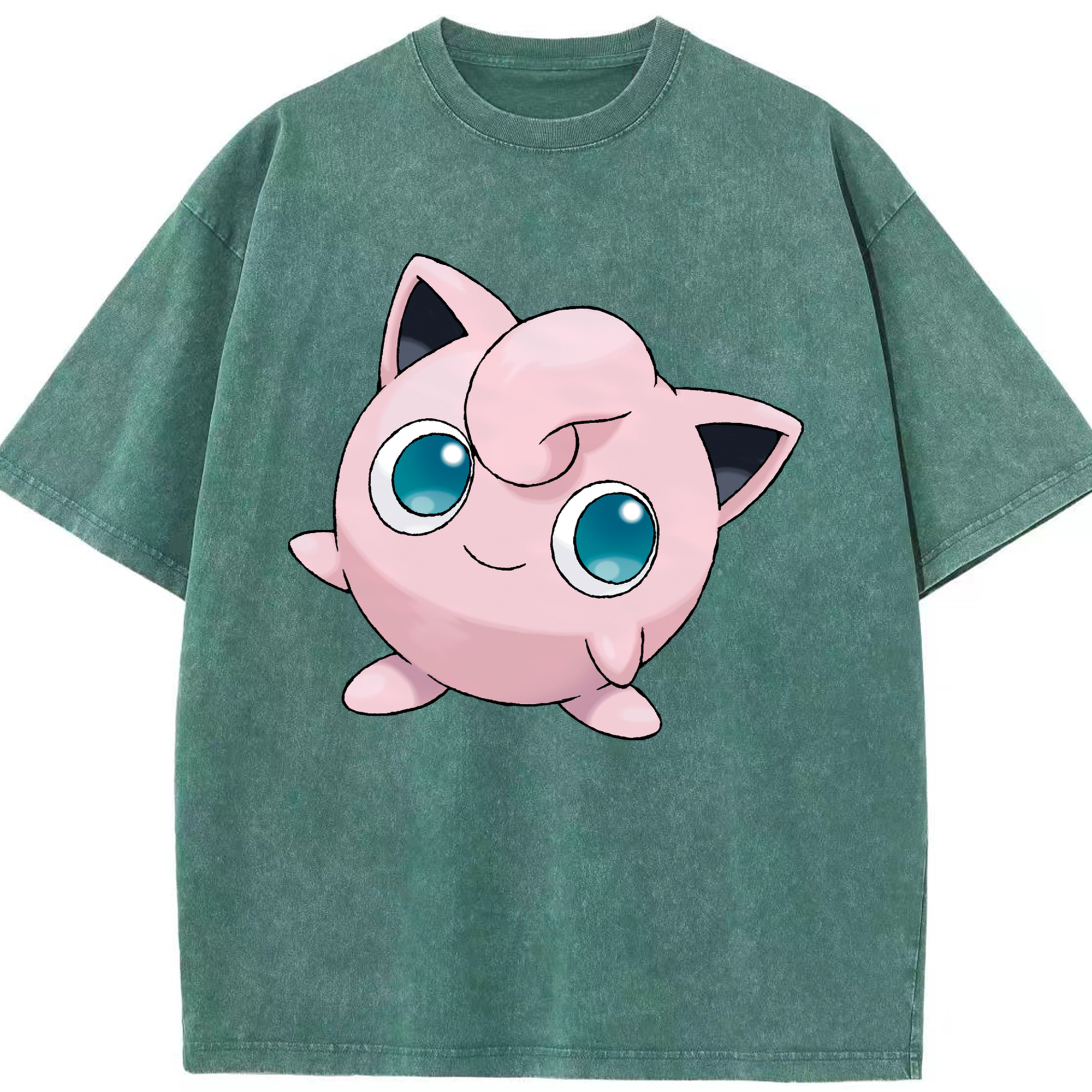 （画像用） ポケットモンスター Pokémon 綿100% ヴィンテージ風 半袖Tシャツ（フロントプリント）